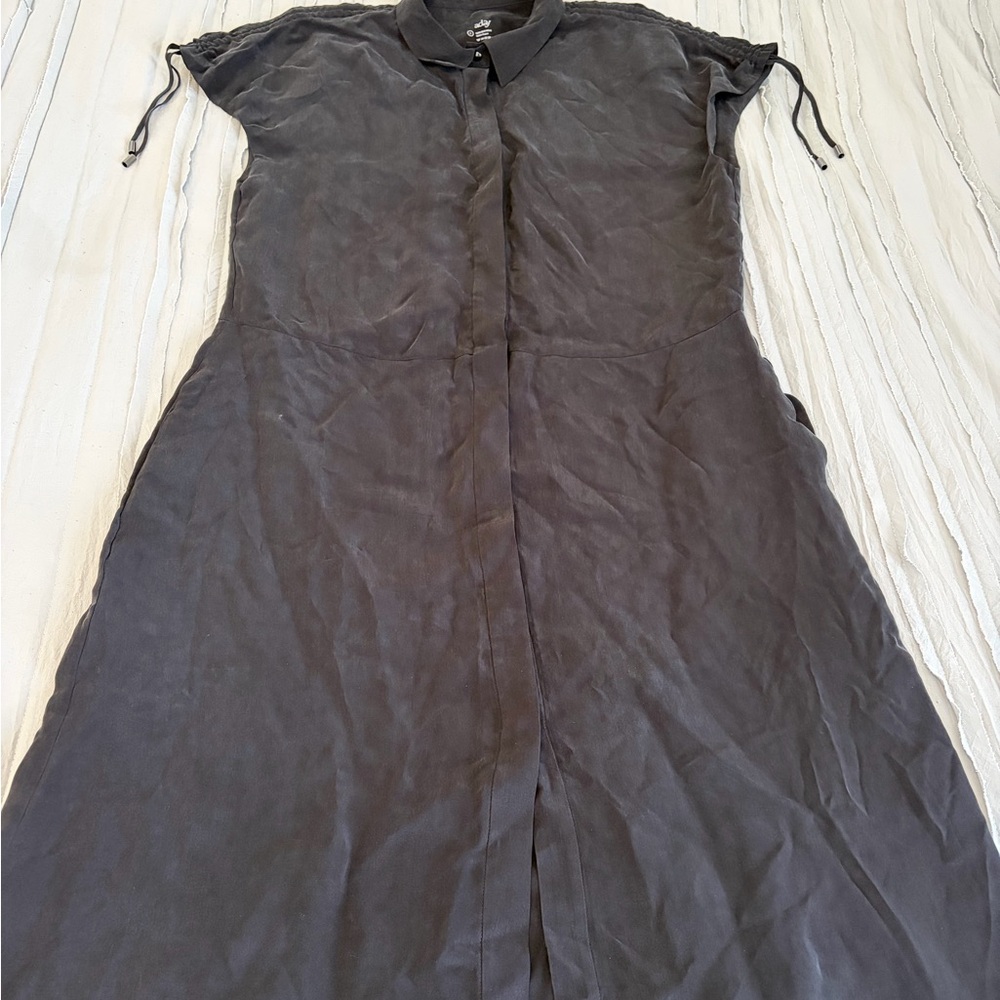 ADAY Something Special Shirt Dress | Size L - Picture 3 of 13